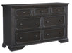Bolingbrook Dresser in Coffee 1647-5 - Home Discount Furniture - NJ-linden