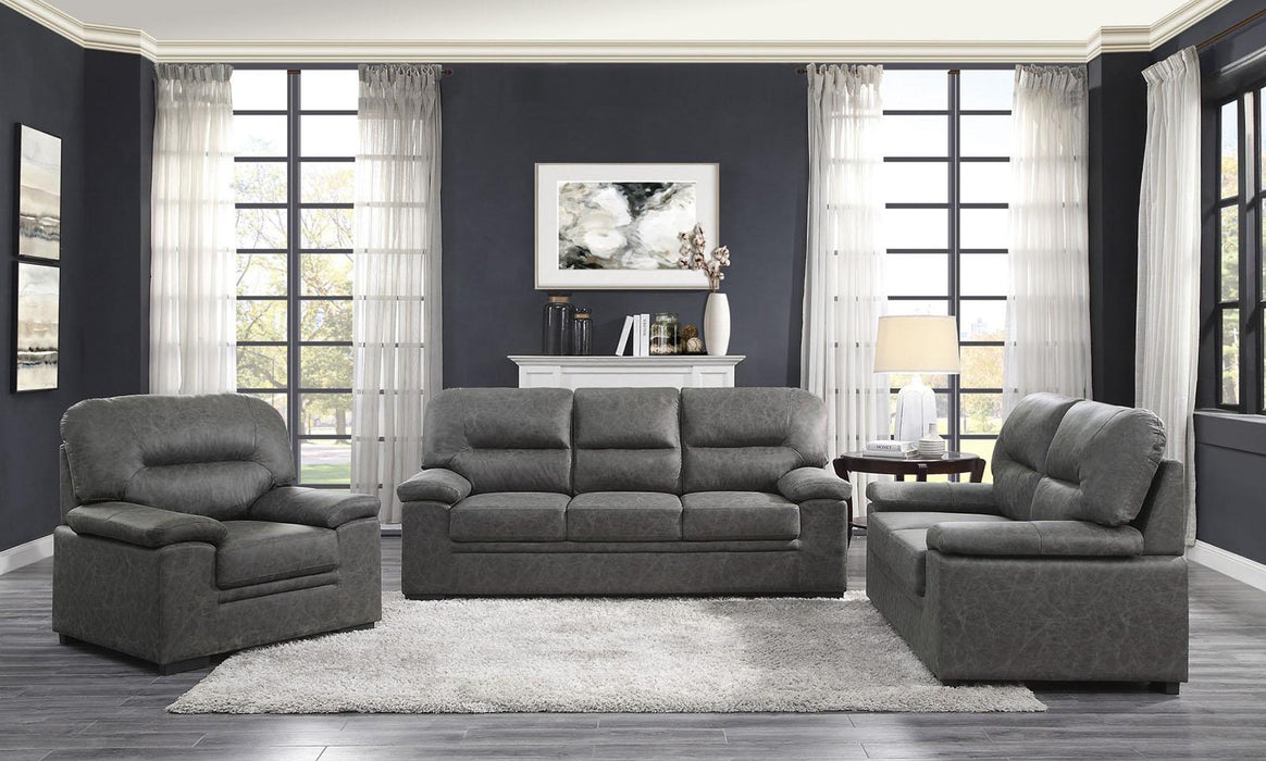 Michigan Loveseat in Dark Gray 9407DG-2 - Home Discount Furniture - NJ-linden