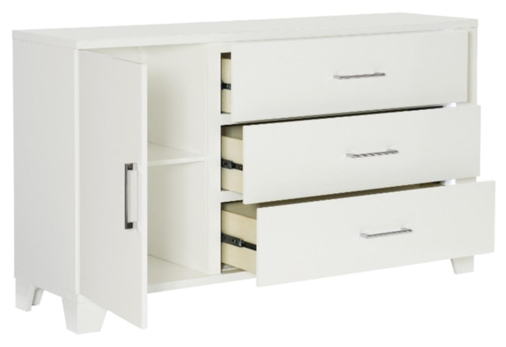 Kerren Dresser in White 1678W-5 - Home Discount Furniture - NJ-linden