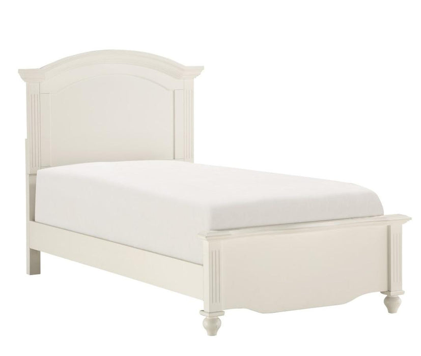 Meghan Full Panel Bed in White 2058WHF-1* - Home Discount Furniture - NJ-linden