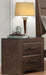 Erwan 2 Drawer Nightstand in Dark Walnut 1961-4 - Home Discount Furniture - NJ-linden