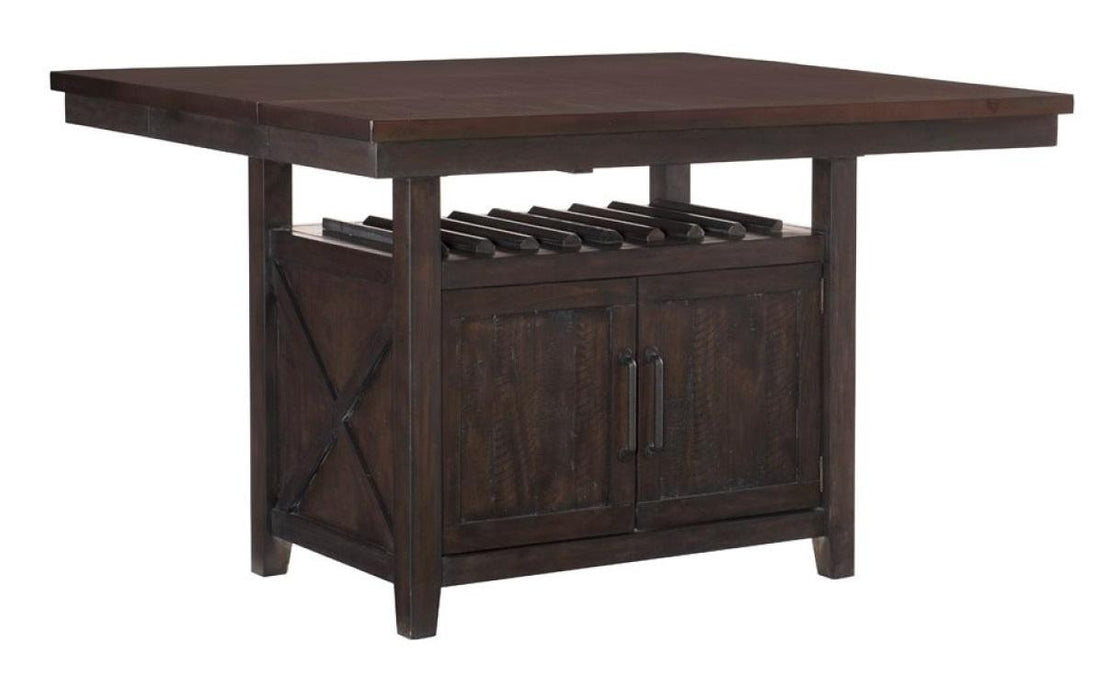 Oxton Counter Height Table in Dark Cherry 5655-36* - Home Discount Furniture - NJ-linden