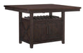 Oxton Counter Height Table in Dark Cherry 5655-36* - Home Discount Furniture - NJ-linden