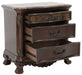Deryn Park 3 Drawer Nightstand  in Cherry 2243-4 - Home Discount Furniture - NJ-linden