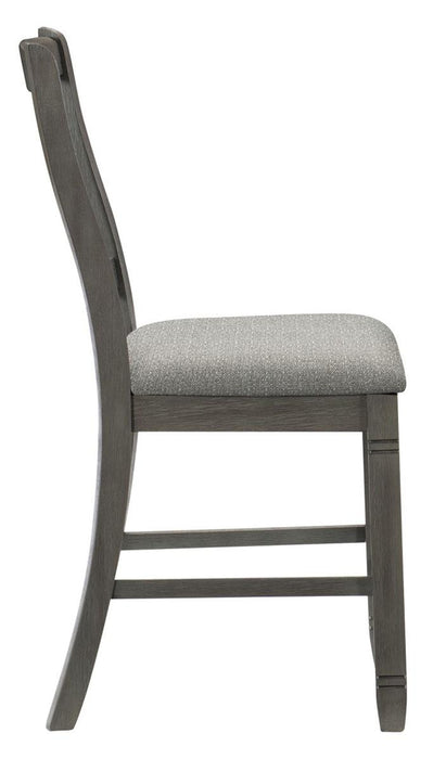 Granby Counter Height Chair in Antique Gray (Set of 2) 5627GY-24 - Home Discount Furniture - NJ-linden