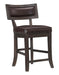 Oxton Counter Hight Chair in Dark Cherry (Set of 2) - Home Discount Furniture - NJ-linden