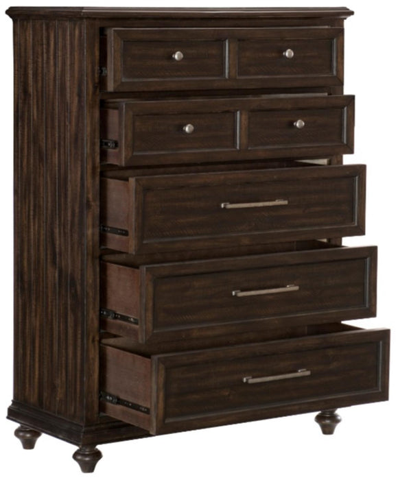Cardona Chest in Driftwood Charcoal 1689-9 - Home Discount Furniture - NJ-linden