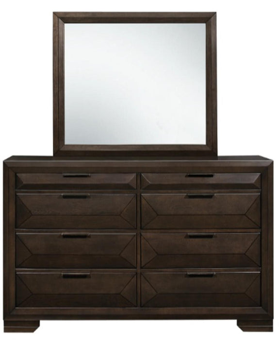 Chesky Dresser in Warm Espresso 1753-5 - Home Discount Furniture - NJ-linden