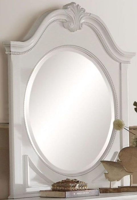 Lucida Mirror in White 2039W-6 - Home Discount Furniture - NJ-linden