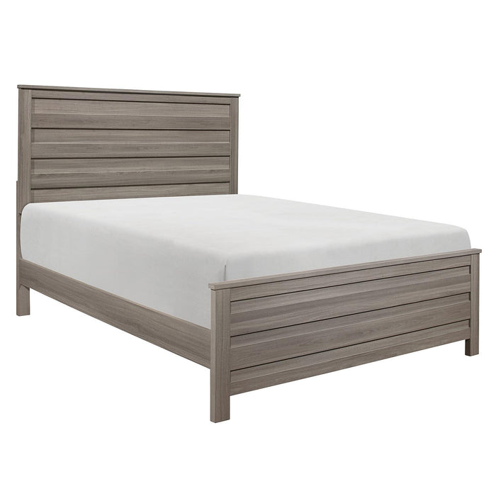 Waldorf King Panel Bed in Dark Gray 1902K-1EK* - Home Discount Furniture - NJ-linden