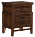 Frazier Nightstand in Dark Cherry 1649-4 - Home Discount Furniture - NJ-linden