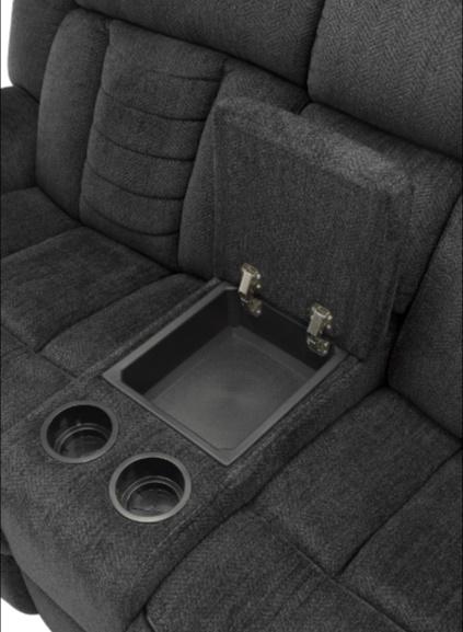 Nutmeg Glider Reclining Chair in Charcoal Gray 9901CC-1 - Home Discount Furniture - NJ-linden