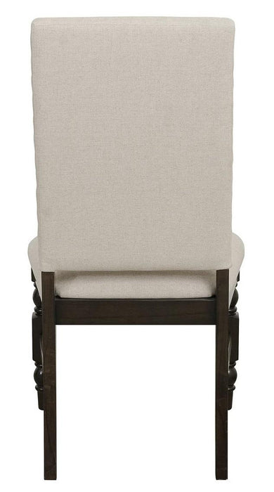 Yates Side Chair in Dark Oak (Set of 2) - Home Discount Furniture - NJ-linden
