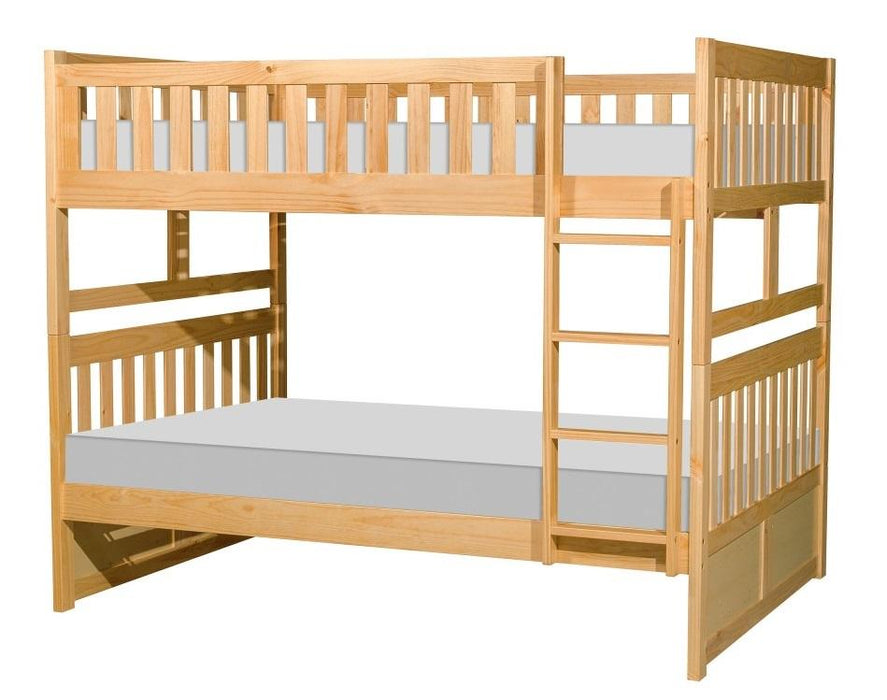Bartly Full/Full Bunk Bed in Natural B2043FF-1* - Home Discount Furniture - NJ-linden