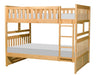 Bartly Full/Full Bunk Bed in Natural B2043FF-1* - Home Discount Furniture - NJ-linden