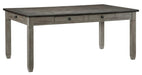 Granby Dining Table in Coffee and Antique Gray 5627GY-72 - Home Discount Furniture - NJ-linden