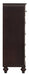 Marston 5 Drawer Chest in Dark Cherry 2615DC-9 - Home Discount Furniture - NJ-linden