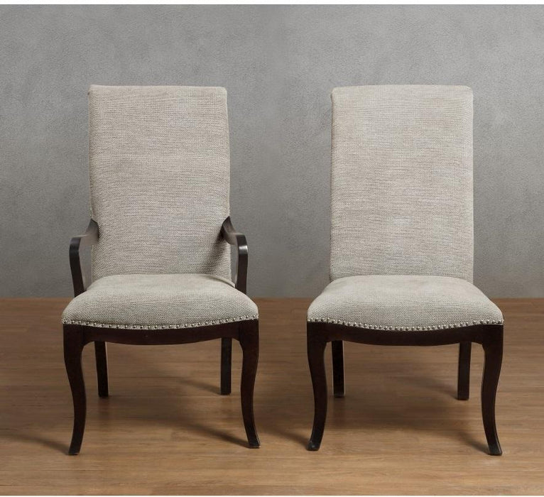 Savion Arm Chair in Espresso (Set of 2) - Home Discount Furniture - NJ-linden