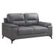Mischa Loveseat in Dark Gray 9514DGY-2 - Home Discount Furniture - NJ-linden