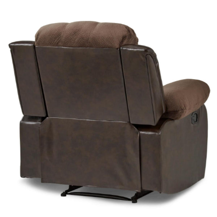 Granley Reclining Chair in Chocolate 9700FCP-1 - Home Discount Furniture - NJ-linden