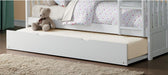 Galen Twin Trundle in White B2053W-R - Home Discount Furniture - NJ-linden