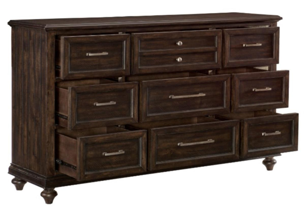 Cardona Dresser in Driftwood Charcoal 1689-5 - Home Discount Furniture - NJ-linden
