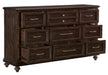 Cardona Dresser in Driftwood Charcoal 1689-5 - Home Discount Furniture - NJ-linden