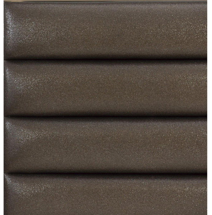 Loudon King Platform with Storage Bed in Champagne Metallic 1515K-1EK* - Home Discount Furniture - NJ-linden