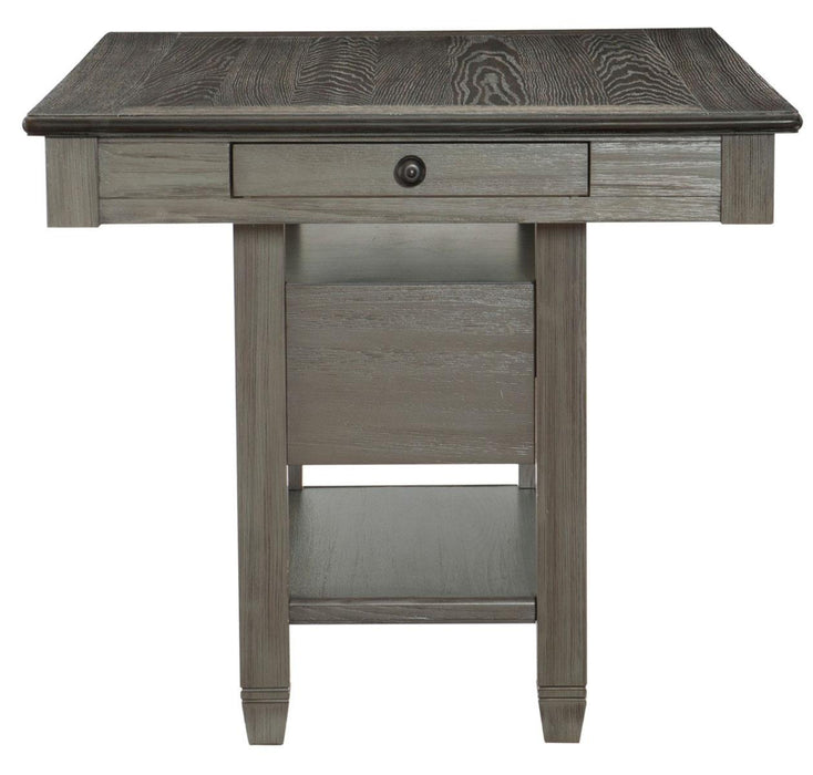 Granby Counter Height Dining Table in Coffee and Antique Gray 5627GY-36* - Home Discount Furniture - NJ-linden