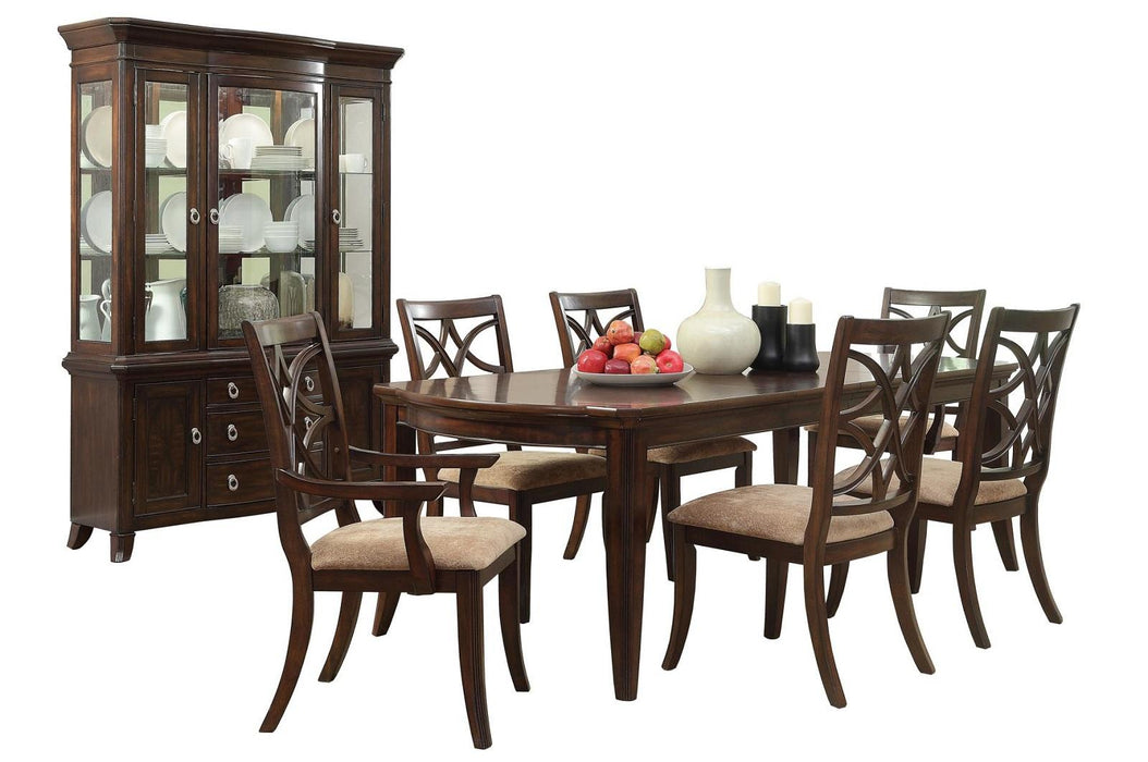 Keegan Dining Table in Cherry 2546-96 - Home Discount Furniture - NJ-linden