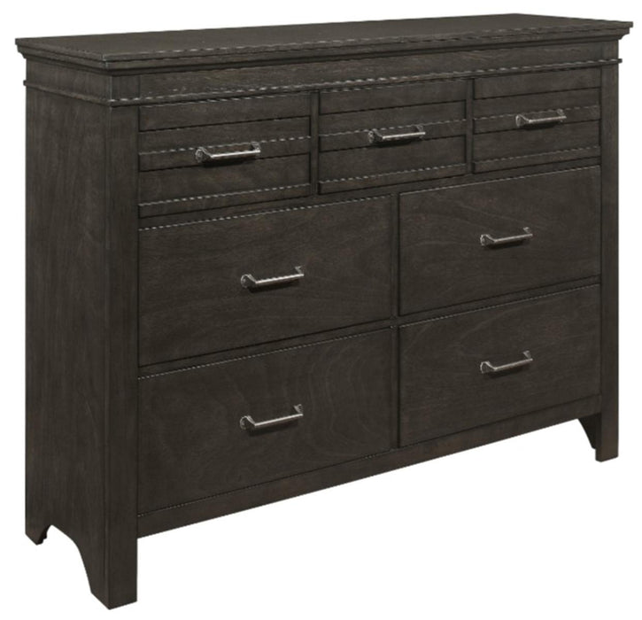 Blaire Farm Dresser in Saddle Brown Wood 1675-5 - Home Discount Furniture - NJ-linden