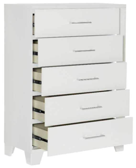 Kerren Chest in White 1678W-9 - Home Discount Furniture - NJ-linden
