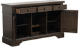 Reid Buffet/Server in Dark Cherry 5267RF-55 - Home Discount Furniture - NJ-linden