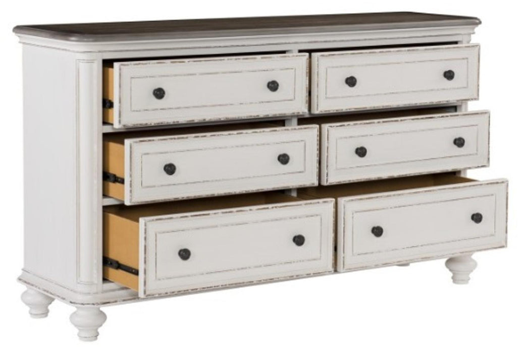 Baylesford Dresser in Two Tone 1624W-5 - Home Discount Furniture - NJ-linden