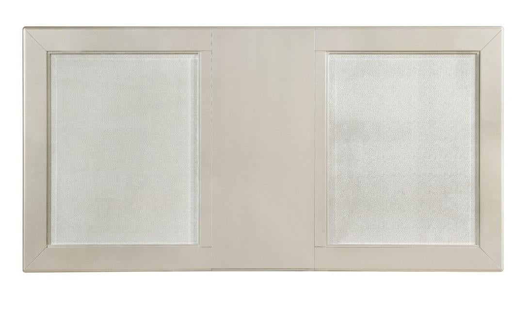 Crawford Dining Table in Silver 5546-84 - Home Discount Furniture - NJ-linden