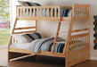 Bartly Twin/Full Bunk Bed in Natural B2043TF-1* - Home Discount Furniture - NJ-linden