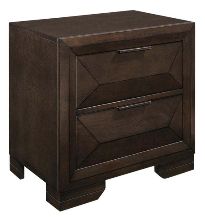 Chesky Nightstand in Warm Espresso 1753-4 - Home Discount Furniture - NJ-linden