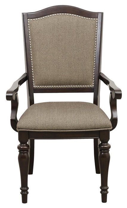Marston Arm Chair in Dark Cherry (Set of 2) 2615DCA - Home Discount Furniture - NJ-linden
