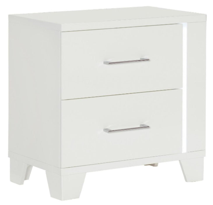 Kerren Nightstand in White 1678W-4 - Home Discount Furniture - NJ-linden