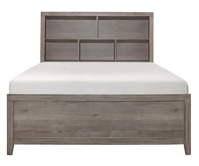 Woodrow Twin Platform Bed in Gray 2042NBT-1* - Home Discount Furniture - NJ-linden