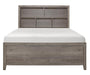 Woodrow Queen Platform Bed in Gray 2042NB-1* - Home Discount Furniture - NJ-linden