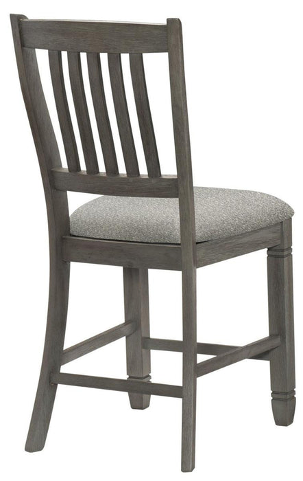 Granby Counter Height Chair in Antique Gray (Set of 2) 5627GY-24 - Home Discount Furniture - NJ-linden
