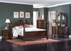 Deryn Park Queen Poster Bed in Cherry 2243-1* - Home Discount Furniture - NJ-linden