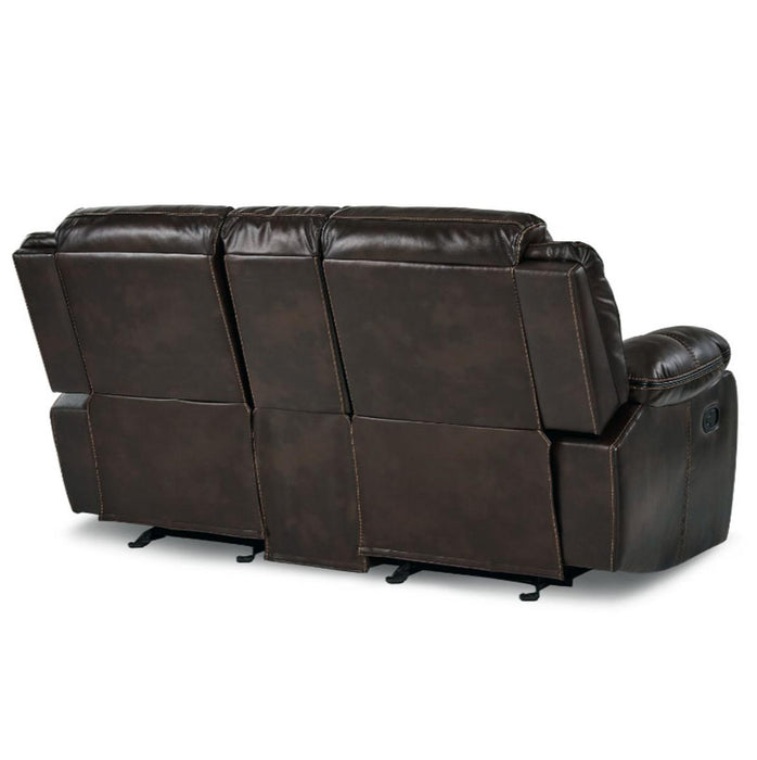 Bastrop Double Glider Reclining Loveseat in Brown 8230BRW-2 - Home Discount Furniture - NJ-linden