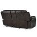 Bastrop Double Glider Reclining Loveseat in Brown 8230BRW-2 - Home Discount Furniture - NJ-linden