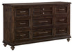 Cardona Dresser in Driftwood Charcoal 1689-5 - Home Discount Furniture - NJ-linden