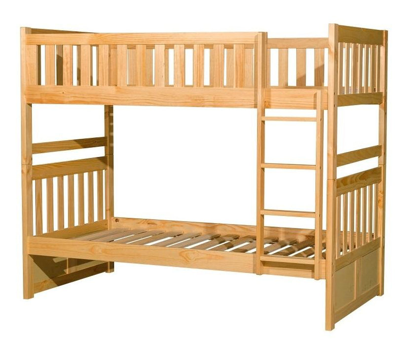 Bartly Twin/Twin Bunk Bed in Natural B2043-1* - Home Discount Furniture - NJ-linden
