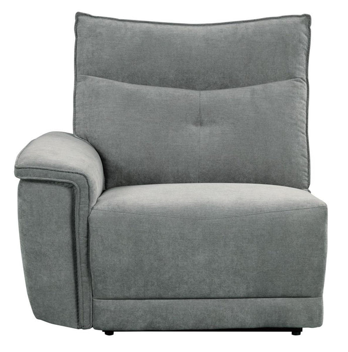 Tesoro Power Double Reclining Sofa w/ Power Headrests in Dark Gray 9509DG-3PWH* - Home Discount Furniture - NJ-linden
