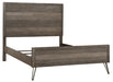 Urbanite King Panel Bed in Tri-tone Gray 1604K-1EK - Home Discount Furniture - NJ-linden