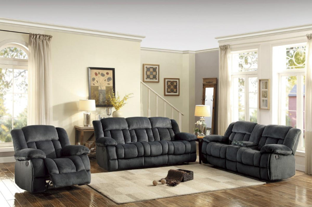 Laurelton Double Reclining Sofa in Charcoal 9636CC-3 - Home Discount Furniture - NJ-linden